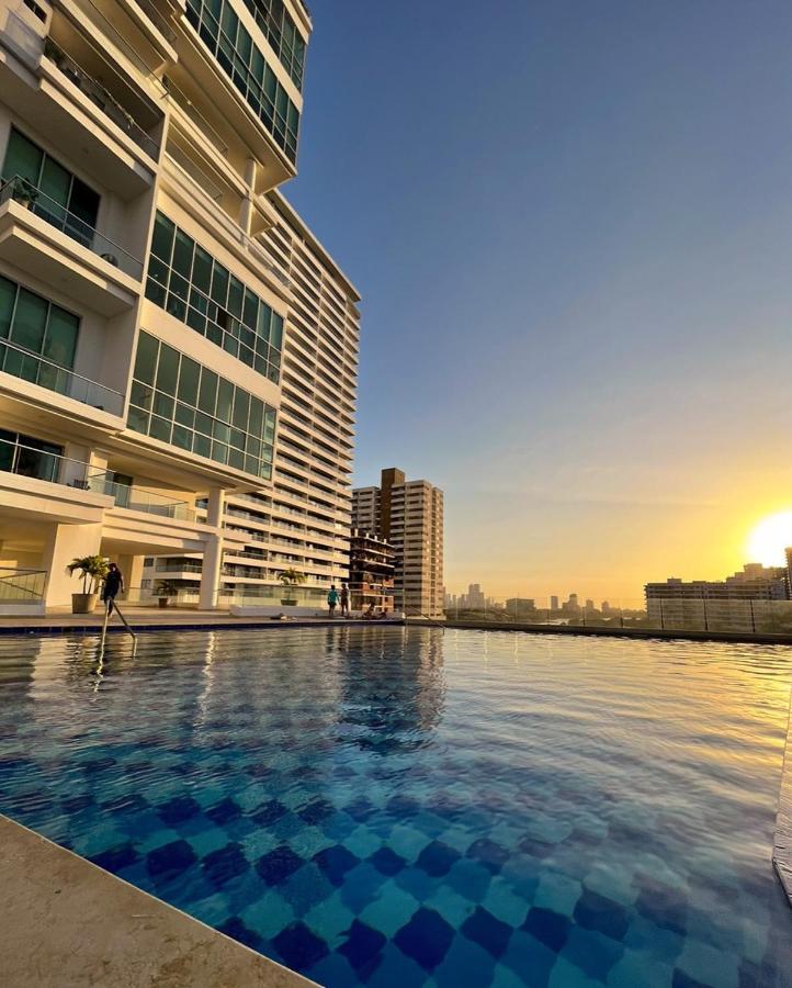 Exclusivo Apartamento Frente Al Mar En Cartagena Ngoại thất bức ảnh