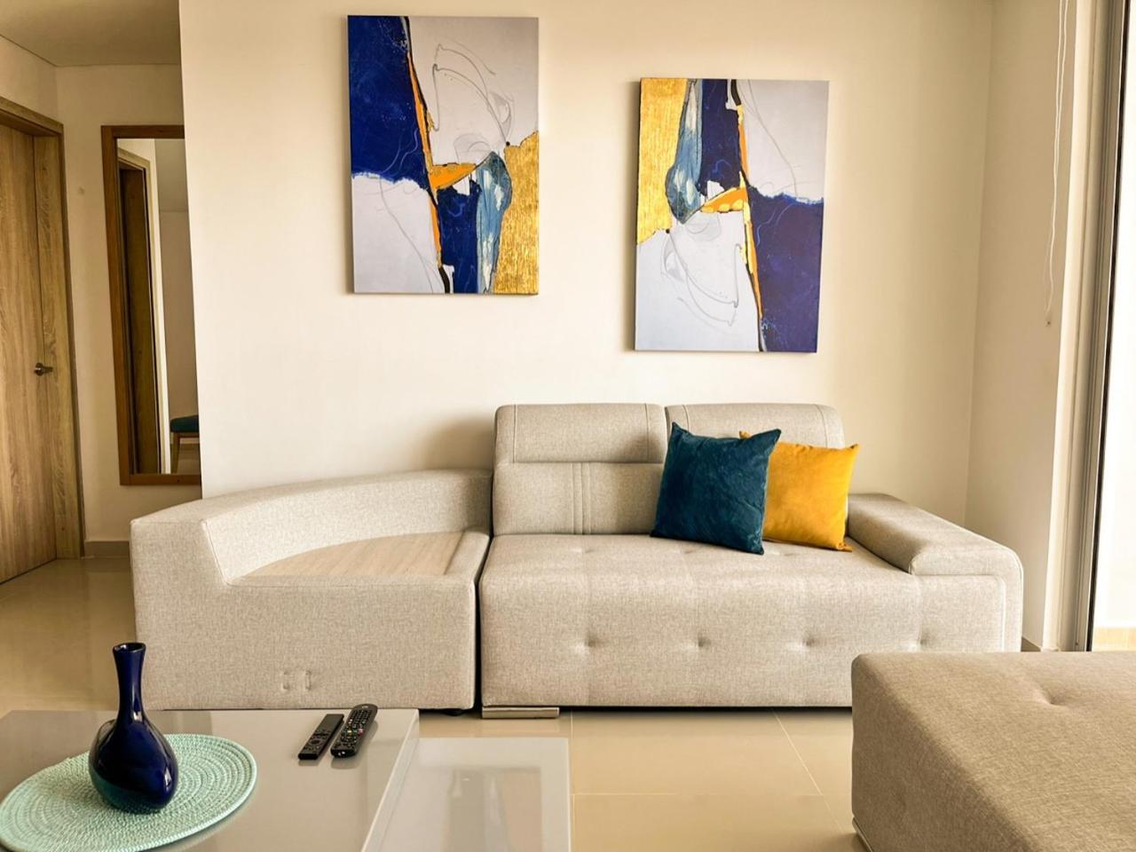Exclusivo Apartamento Frente Al Mar En Cartagena Ngoại thất bức ảnh