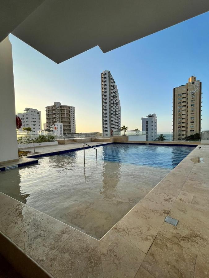 Exclusivo Apartamento Frente Al Mar En Cartagena Ngoại thất bức ảnh